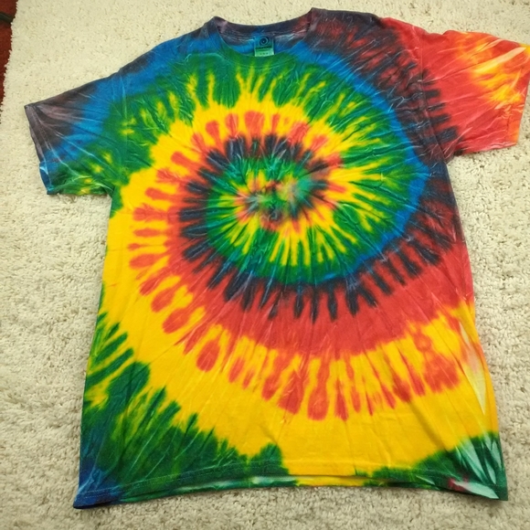 color zonetye dye Other - TIE DYE GRAPHIC TEE SHIRT UNISEX